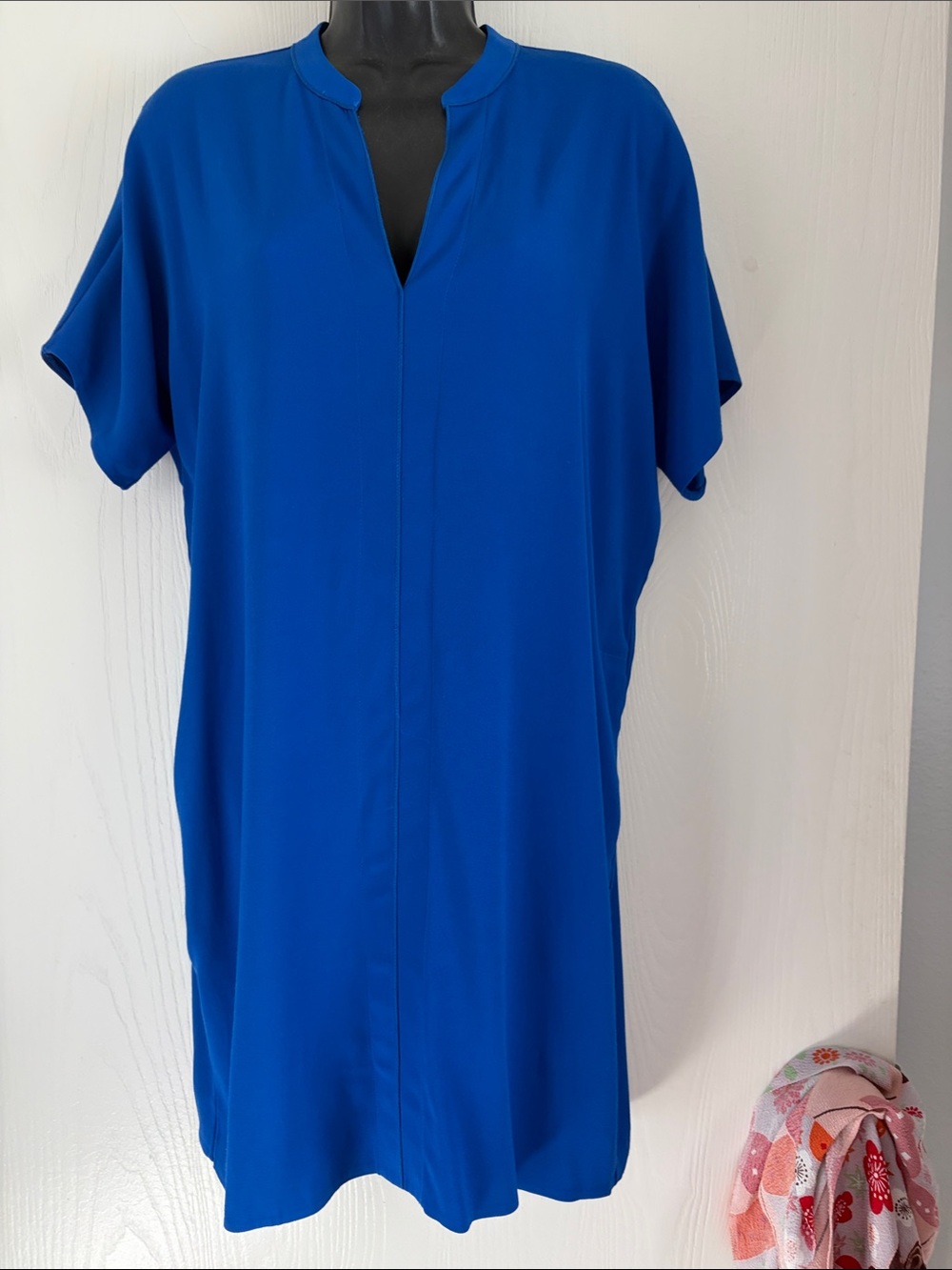 Vince Cobalt Blue Tunic Dress